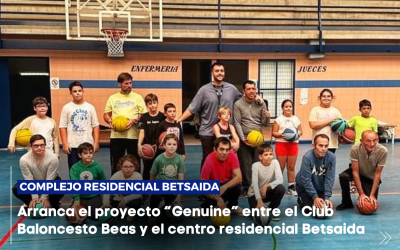 Integración a través del baloncesto: Usuarios con diversidad funcional se unen al Club de Baloncesto de Beas
