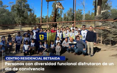 «Experiencia inolvidable: Usuarios del Centro Residencial Betsaida y Club de Baloncesto de Beas unidos en una emocionante excursión a la Reserva Castillo de las Guardas»