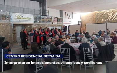 Actuación del Coro de la Hermandad Filial de Huelva de la Virgen de la Bella en El Manantial