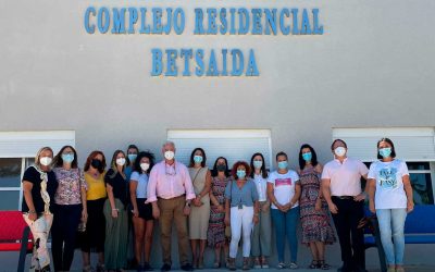 LA MANCOMUNIDAD CAMPIÑA – ANDÉVALO VISITA EL COMPLEJO RESIDENCIAL BETSAIDA