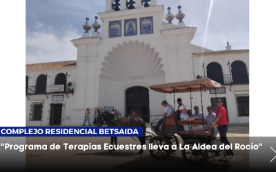 El Programa de Terapias Ecuestres Lleva Emociones y Felicidad a La Aldea del Rocío con la Actividad de Terapias Sobre Ruedas